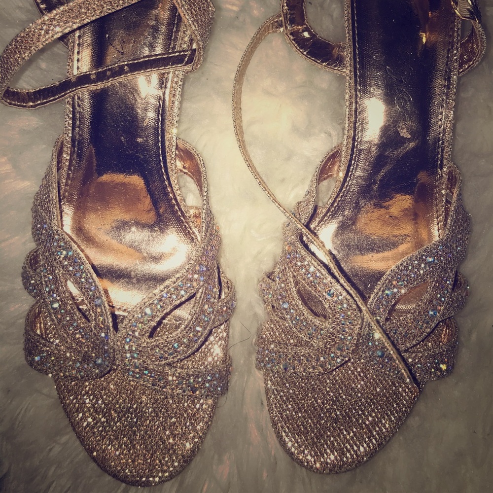 GATSBY heels rose gold